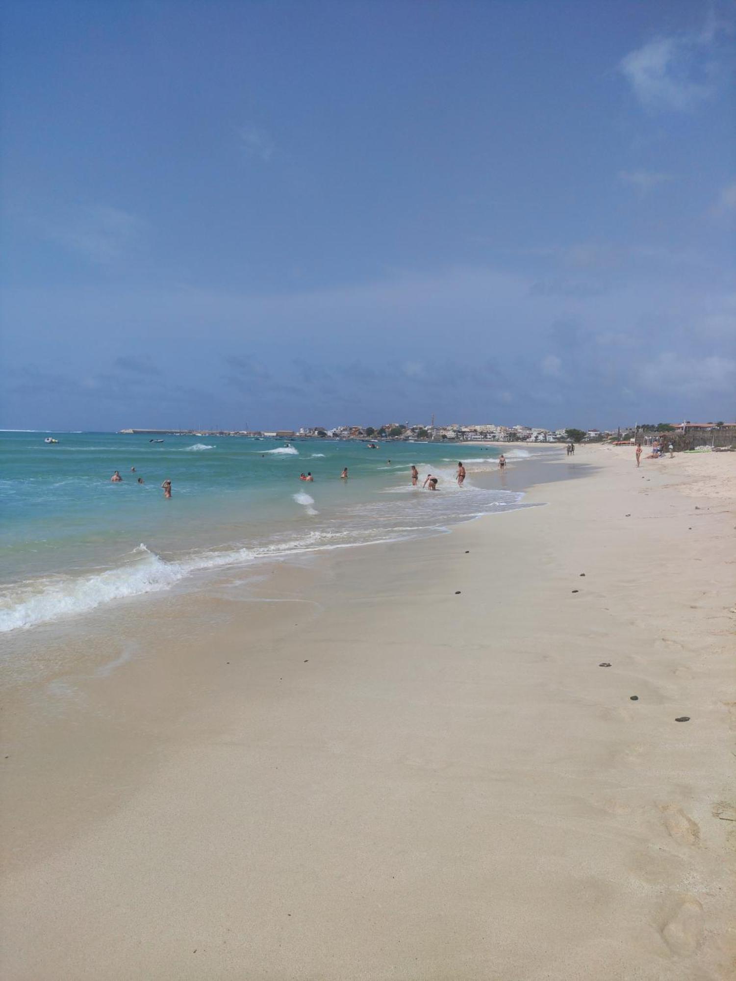 Sal Service Ibiscus Beach Ocean View Apartment Santa Maria Exterior foto